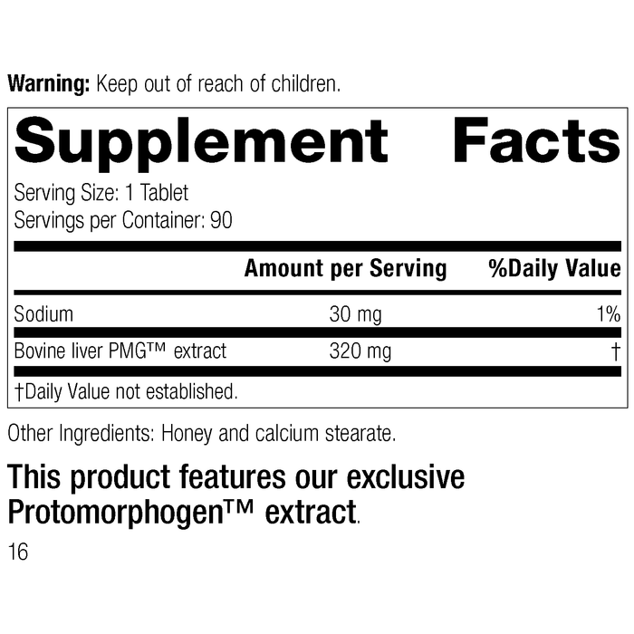 Heptrophin PMG 4775 - Rev 15 Supplement Facts