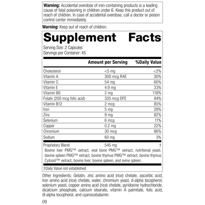 Immuplex®, 90 Capsules, Rev 06 Supplement Facts