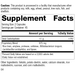 Lact-ENZ 5130 Rev 04 Supplement Facts