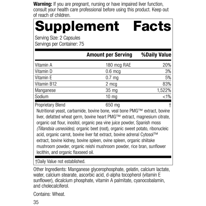 Ligaplex® II, 150 Capsules, Rev 32 Supplement Facts