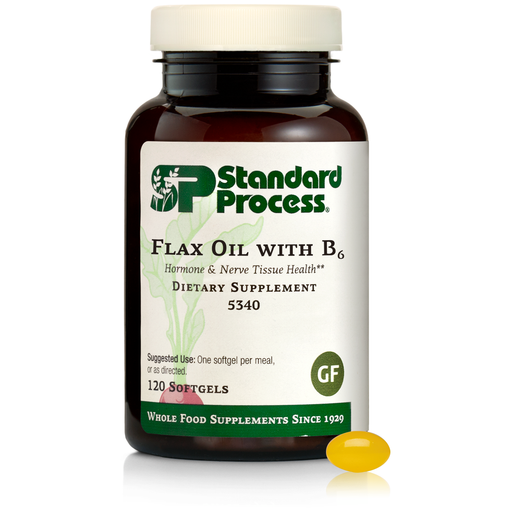 Flax Oil with B6, formerly known as Linum B6, 120 Perles