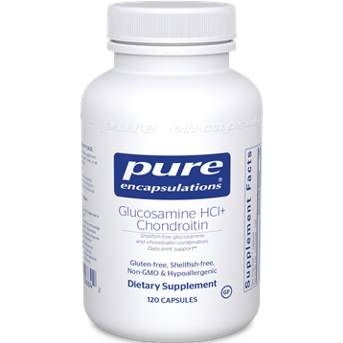 Glucosamine HCl + Chondroitin 120 vcaps by Pure Encapsulations