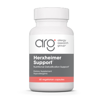 Allergy Research Group, Herxheimer Support 60 caps