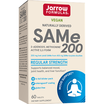 Jarrow Formulas, SAM-e 200 mg 60 tabs