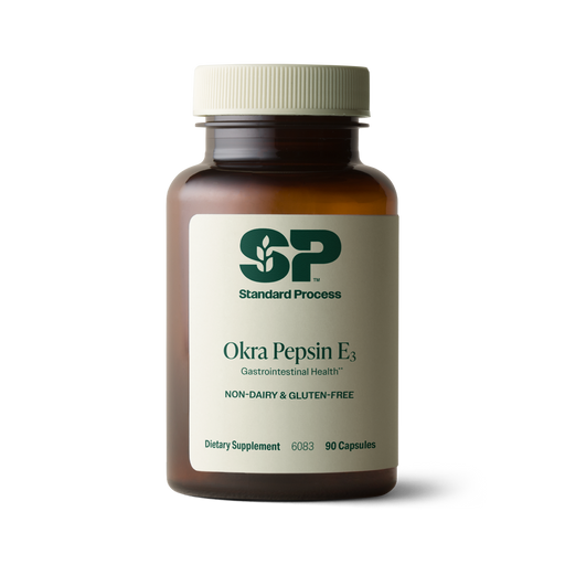 Okra Pepsin E3, 90 Capsules