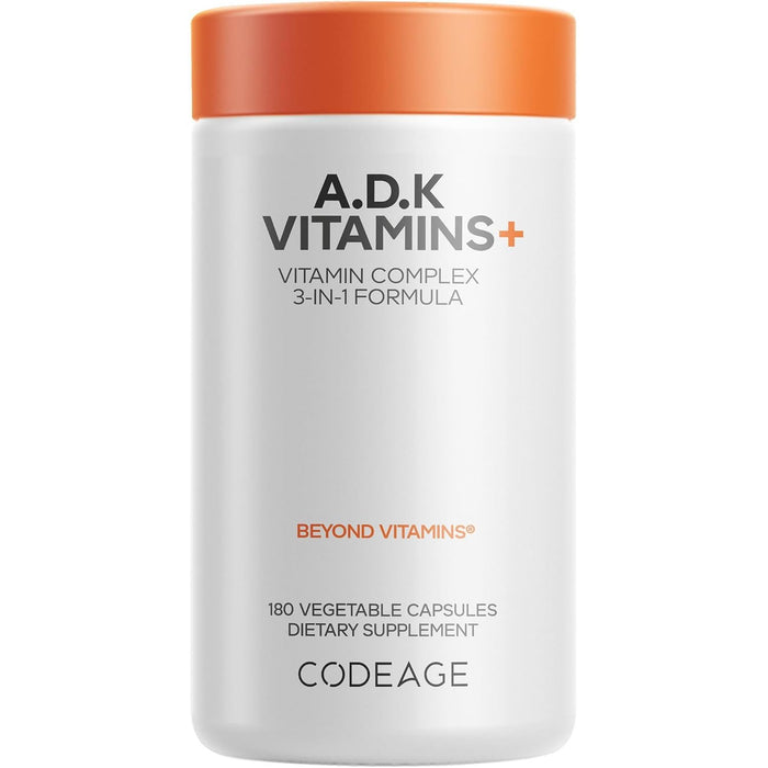 ADK Vitamins 180 caps by CodeAge