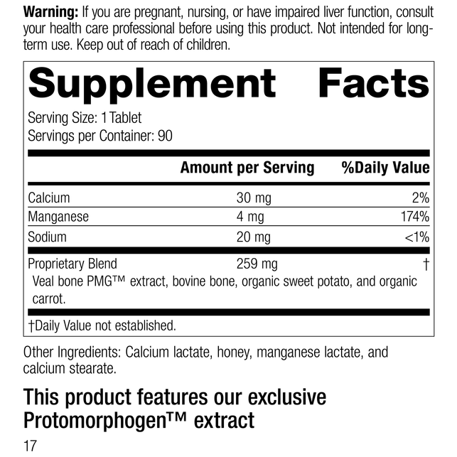 Ostrophin PMG®, 90 Tablets, Rev 17 Supplement Facts