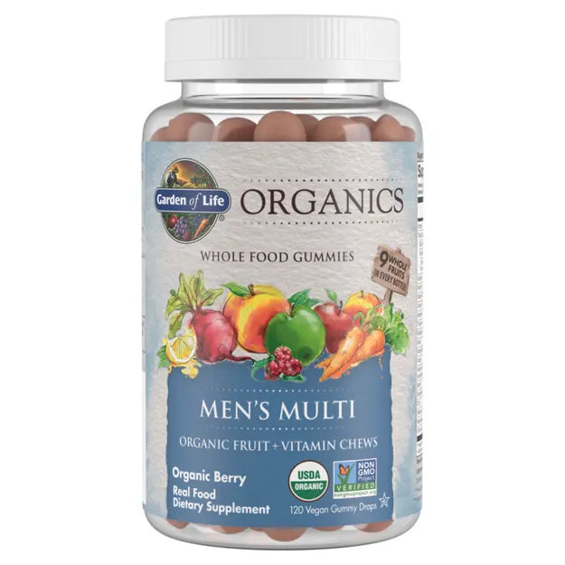 Mens Multi-Berry 120 Gummy Drops by Garden Of Life