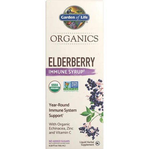 Garden Of Life, Org Elderberry Syrup 6.5 fl oz