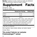 Paraplex®, 90 Tablets, Rev 11 Supplement Facts