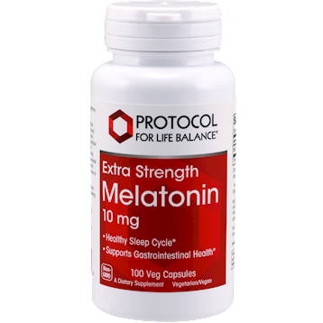Protocol For Life Balance, Melatonin 10mg 100 vcaps