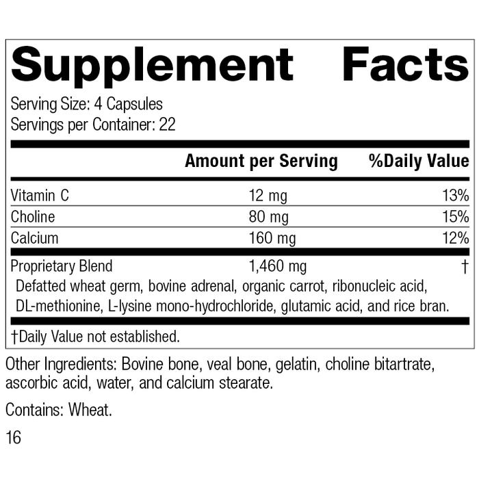 Protefood®, 90 Capsules, Rev 15 Supplement Facts