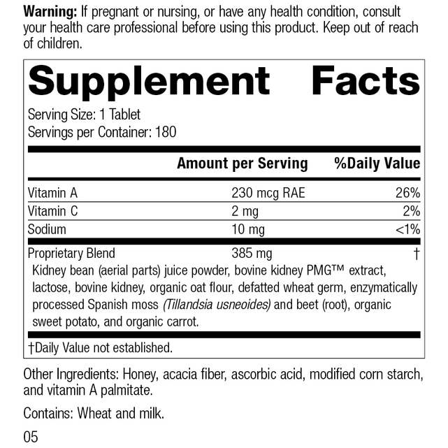 7120 Renafood R04 Supplement Facts