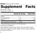 Spanish Black Radish, 20 Tablets, Rev 01 Supplement Label