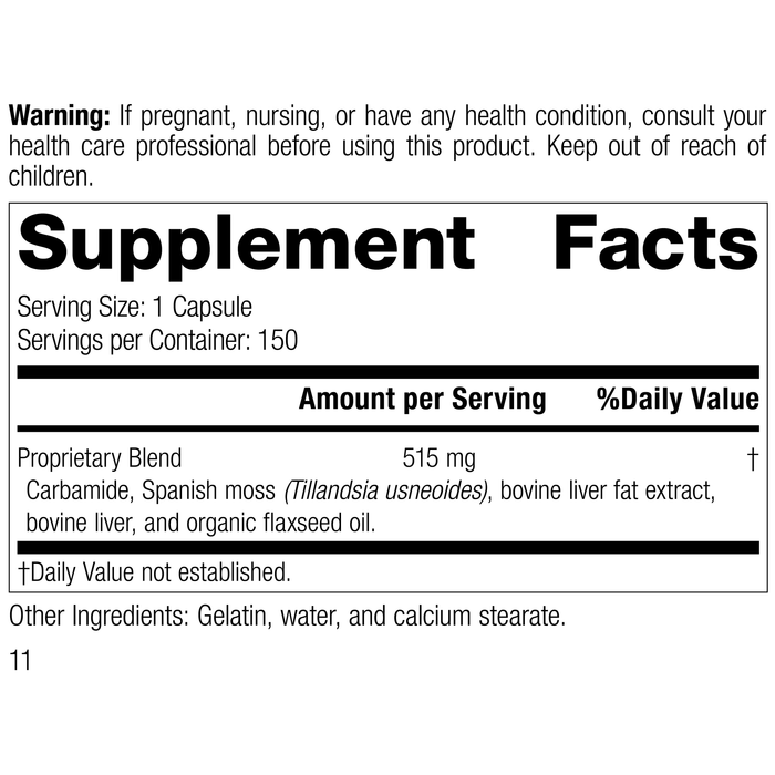 Super-EFF®, 150 Capsules, Rev 10 Supplement Facts