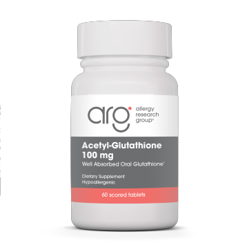 Allergy Research Group, Acetyl-Glutathione 100 mg 60 tabs