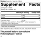 8030 Thytrophon PMG R09 Supplement Facts