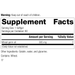 8225 Wheat Germ Oil R16 Supplement Facts