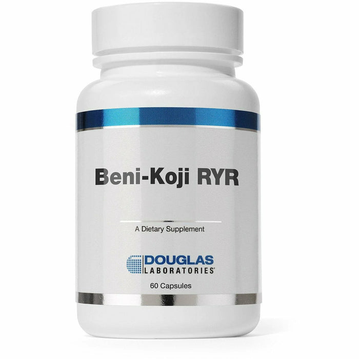 Beni-Koji RYR Label Douglas Laboratories 60 Capsules