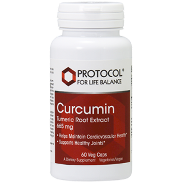 Protocol For Life Balance, Curcumin 665 mg 60 vcaps
