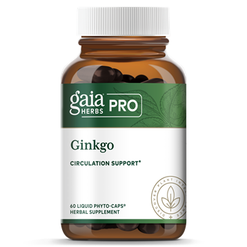 Ginkgo 60 liquid phyto-caps by Gaia Herbs Pro