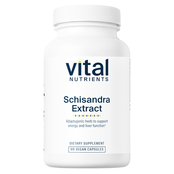 Vital Nutrients, Schisandra Extract 500 mg 90 vcaps