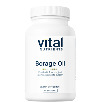 Vital Nutrients, Borage Oil 60 caps