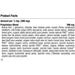 Canine Dermal Support, 125 g, Rev 10 Supplement Facts