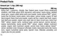 Canine Dermal Support, 125 g, Rev 10 Supplement Facts
