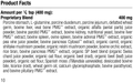 Canine Enteric Support, 30 g, Rev 08 Supplement Facts