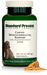 A bottle of Canine Musculoskeletal Support, a powder supplement for dogs’ muscles, ligaments and bone health, next to an image of the powder supplement.