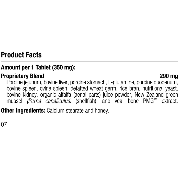 supplement fact label