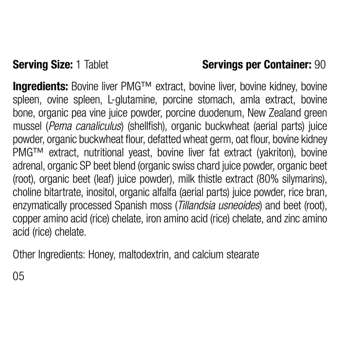 supplement fact label