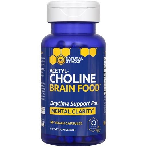Acetylcholine Brain Food 60 Capsules by Natural Stacks