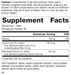 Adrenal Complex, 120 Tablets, Rev 05 Supplement Facts