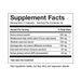 Adrenal Complete 120 Capsules by Inwell Biosciences supplement facts label 