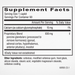 Adrenal Rebuilder by Doctor Wilson's Original Formulations 90 caplets supplement facts label
