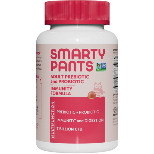 Adult Prebiotic & Probiotic Immunity Formula 60 Gummies by SmartyPants Vitamins