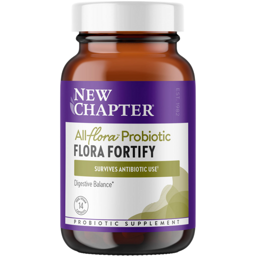 All Flora Probiotic Flora Fortify 14 Capsules by New Chapter