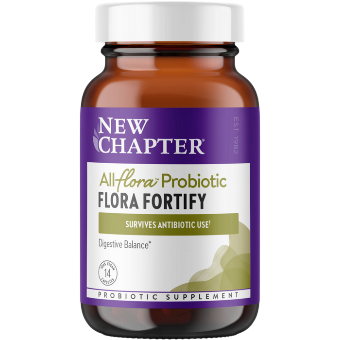 All Flora Probiotic Flora Fortify 14 Capsules by New Chapter