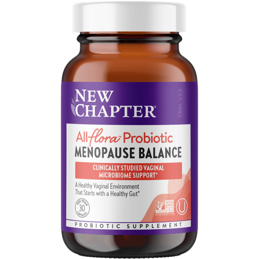 All Flora Probiotic Menopause Balance 30 Capsules by New Chapter