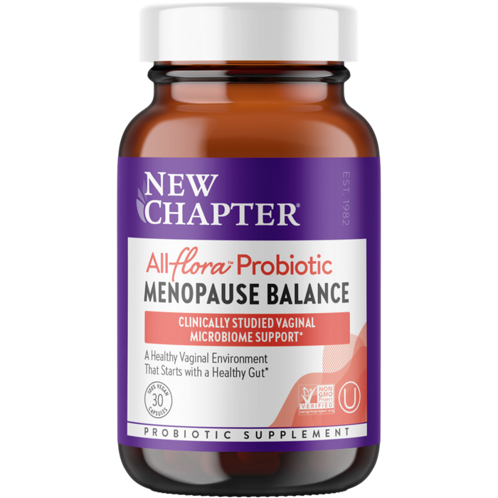 All Flora Probiotic Menopause Balance 30 Capsules by New Chapter