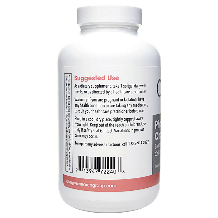 Allergy Research Group's Phosphatidyl Choline 100 softgels Suggested Use