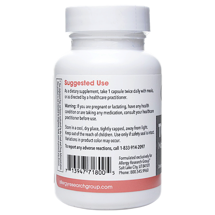 Allergy Research Group's TG 100 100 capsules Suggested Use