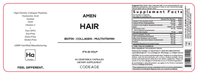 Amen Hair 60 Capsules by CodeAge information label
