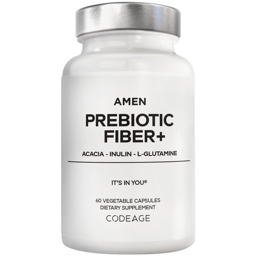 Amen Prebiotic Fiber+ 60 Capsules by CodeAge