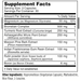 Arthro Balance 90 Capsules by NBI supplement facts label 