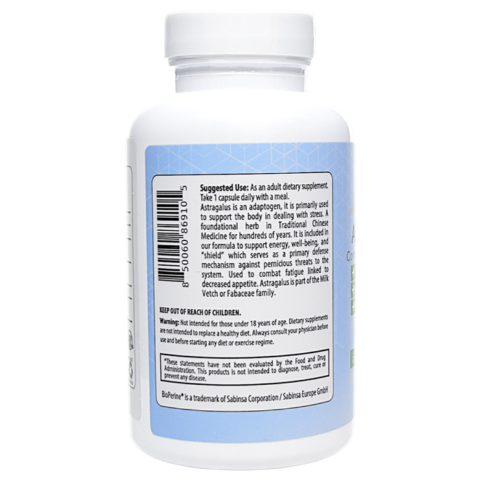 Project AD's Astragalus 60 capsules suggested use