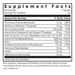 B-Complex + 10 mg L-Methylfolate 30 Capsules by MethylPro Supplement Facts Label
