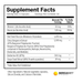 BBR Complete 150 Capsules by Inwell Biosciences supplement facts label 